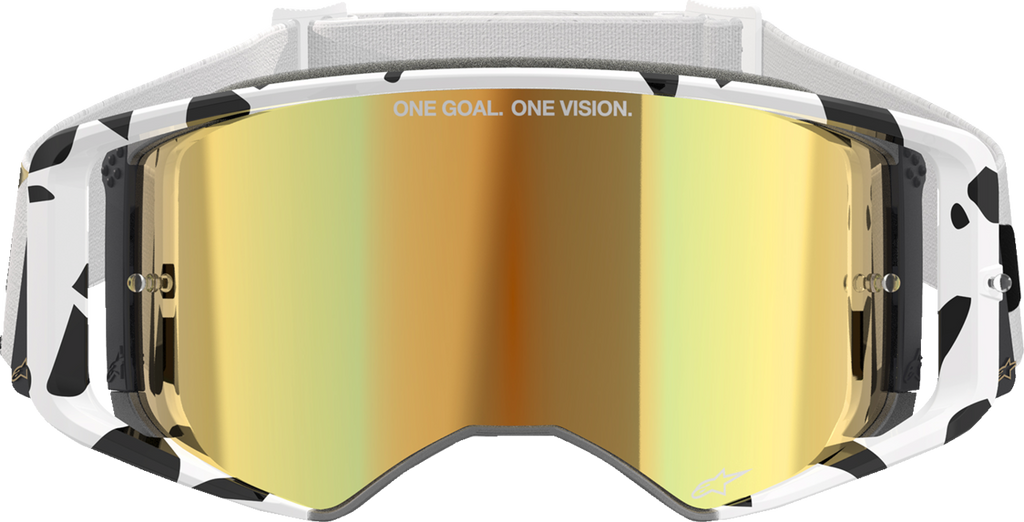 Alpinestars Supertech Goggle - Corp - White - ABS Vision