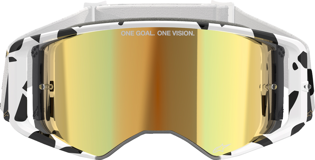 Alpinestars Supertech Goggle - Corp - White - ABS Vision