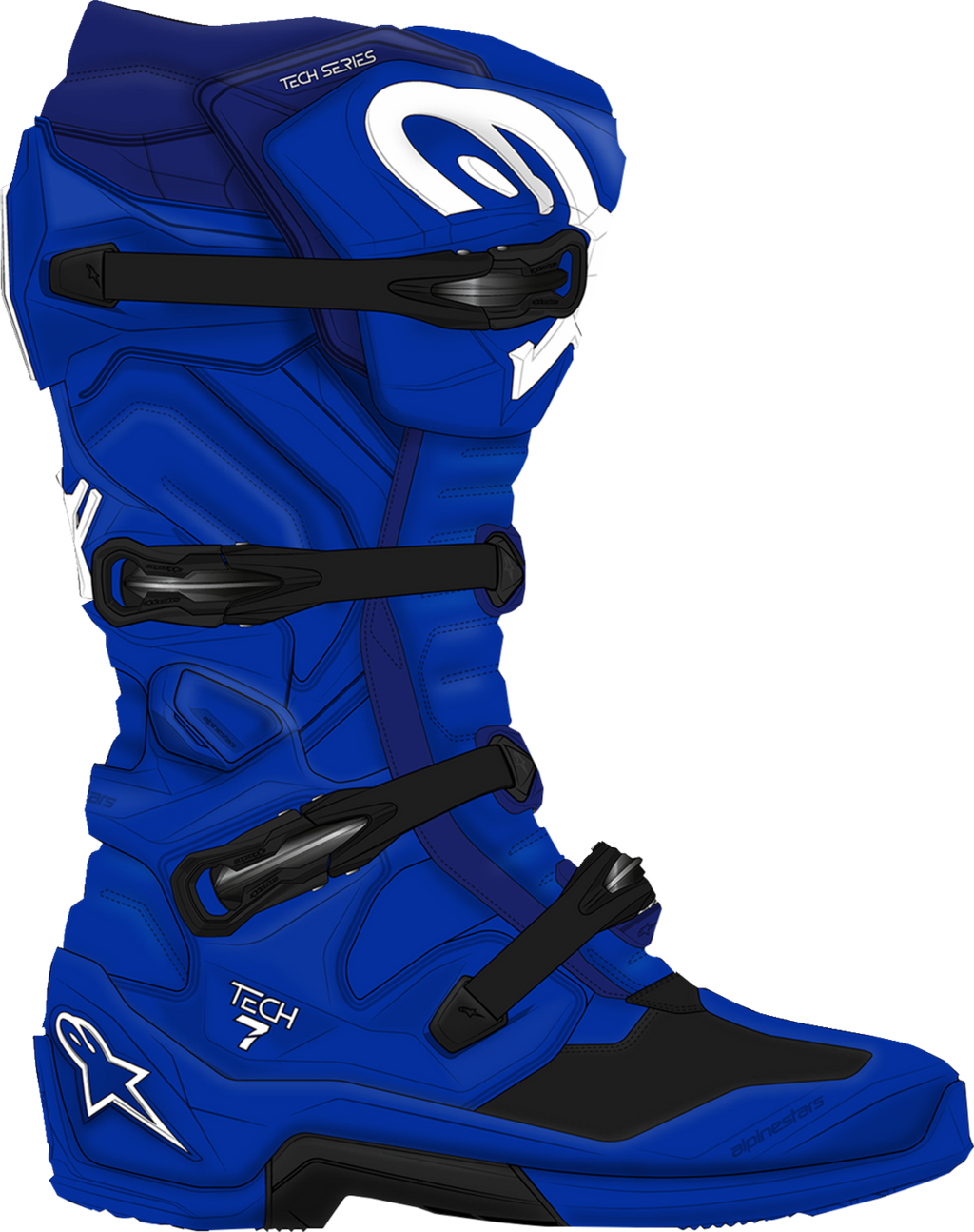 Adult - Alpinestars Tech 7 Boots - Blue