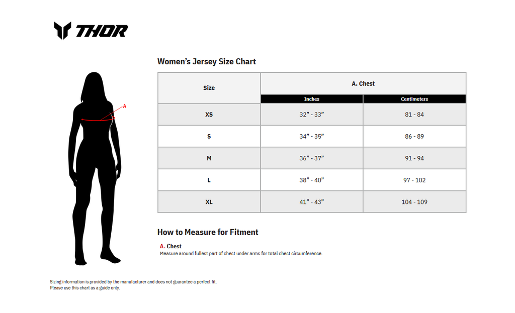 Adult - Thor Women's Sportmode Merge Jersey - Charcoal/Black