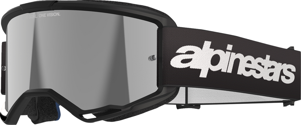 Alpinestars Vision 3 Goggle - Wordmark - Black