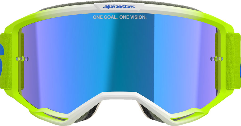 Alpinestars Vision 5 Goggle - Blaze - Yellow/Blue