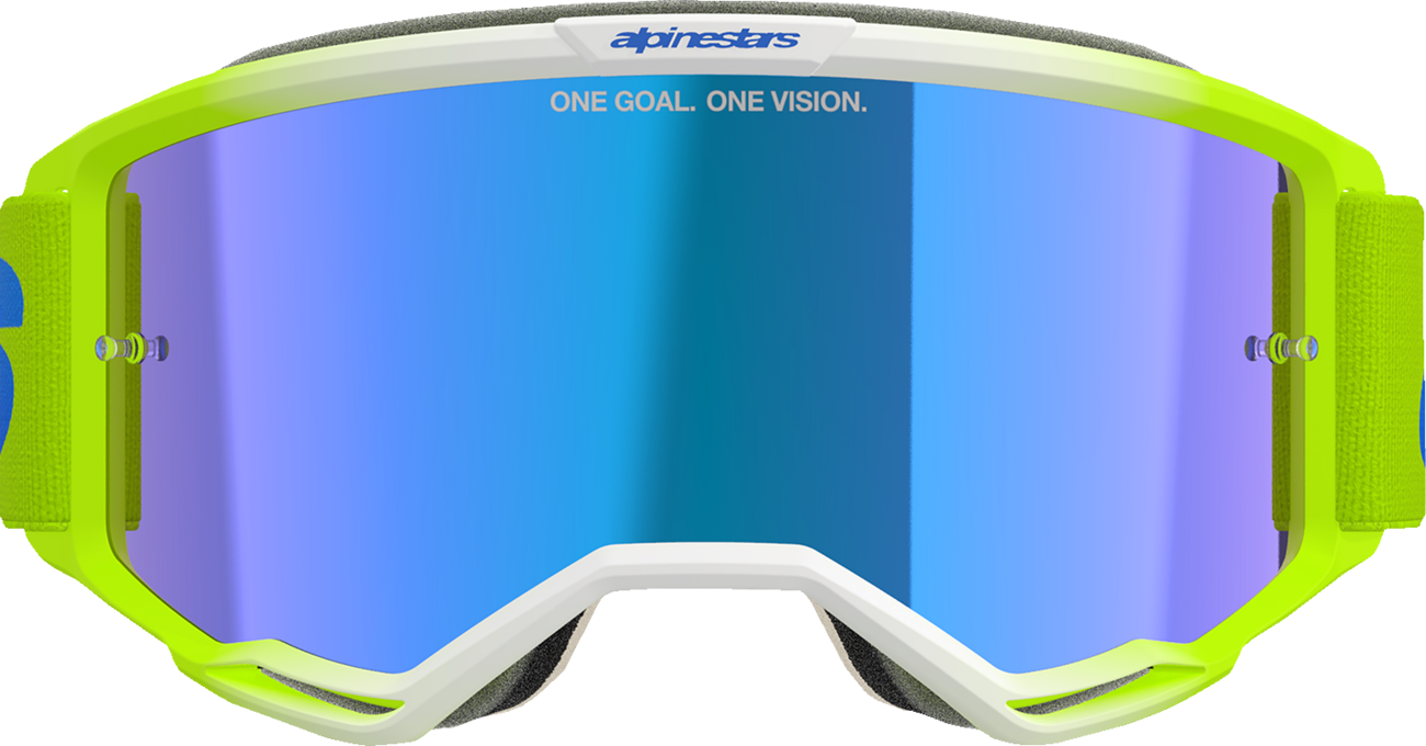 Alpinestars Vision 5 Goggle - Blaze - Yellow/Blue
