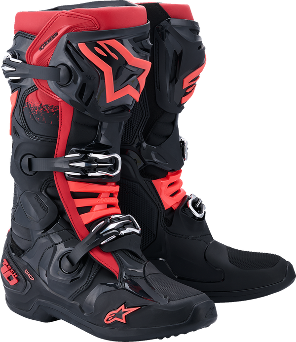 Adult - Alpinestars Tech 10 Boots - Black/Red