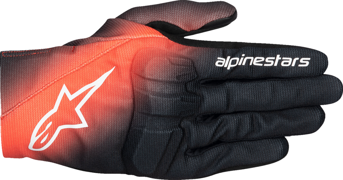 Adult - Alpinestars Reef V2 Gloves - Black/Fluo Red/White