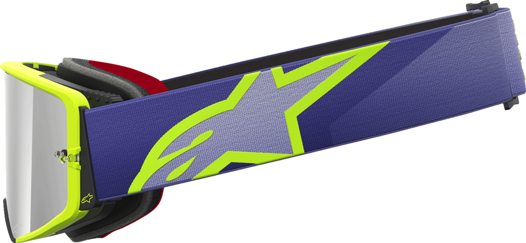 Alpinestars Supertech Goggle - Corp - Purple/Yellow