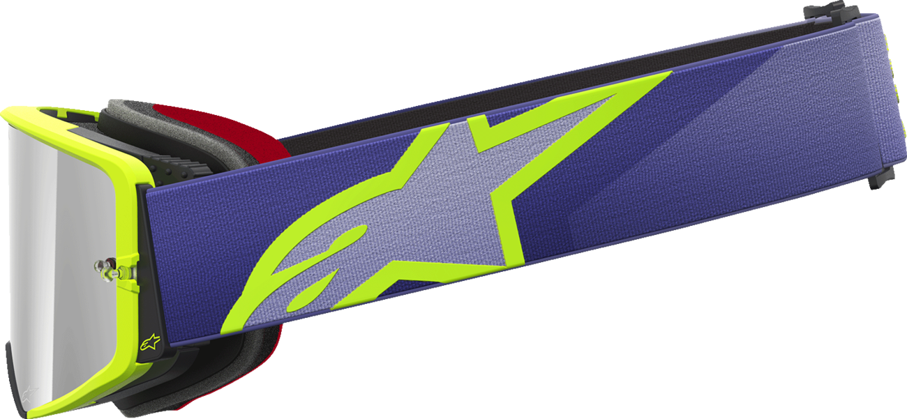 Alpinestars Supertech Goggle - Corp - Purple/Yellow