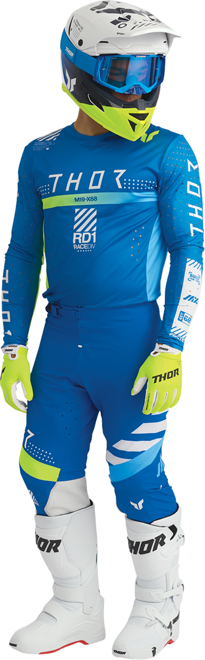 Adult - Thor Reflex Sport Strike MIPS® Helmet - Navy/Acid
