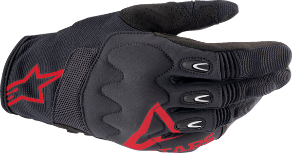 Adult - Alpinestars Techdura Gloves - Fire Red/Black