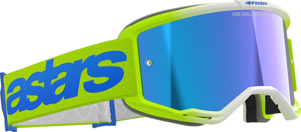 Alpinestars Vision 5 Goggle - Blaze - Yellow/Blue
