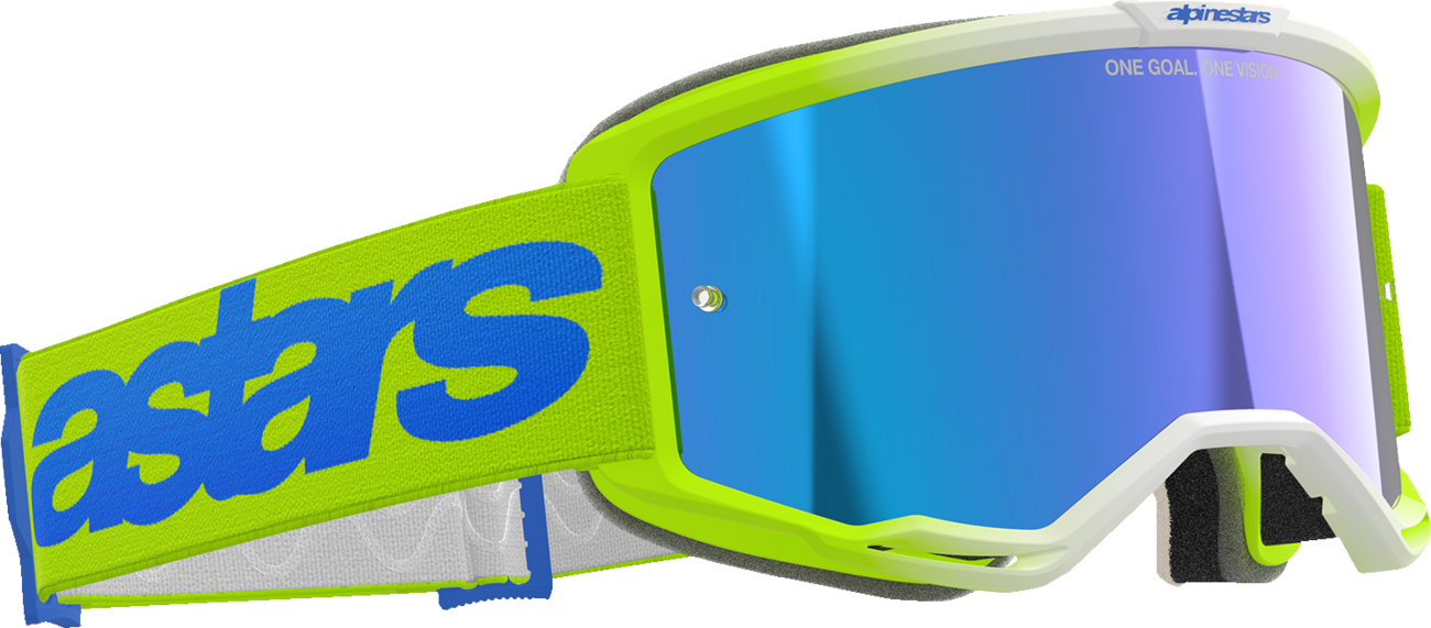 Alpinestars Vision 5 Goggle - Blaze - Yellow/Blue