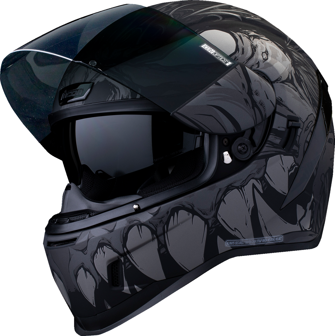 Adult - Icon Airform™ Manik'RR MIPS® Helmet - Dark Black