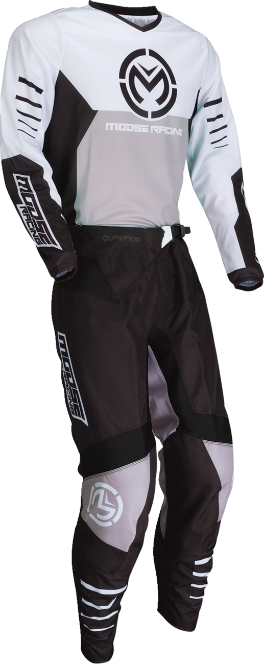 Adult - Moose Qualifier® Jersey - Black/White