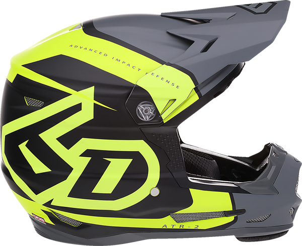 Adult - 6D ATR-2Y Torque Helmet - Neon Yellow