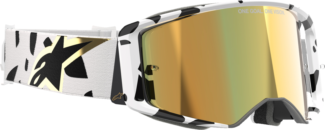 Alpinestars Supertech Goggle - Corp - White - ABS Vision