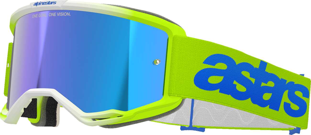 Alpinestars Vision 5 Goggle - Blaze - Yellow/Blue