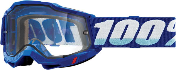 100% Accuri 2 Enduro Goggle - Dual Pane - Blue
