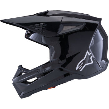 Alpinestars | SM3 | Offroad MX Helmet | Solid Black (Gloss) | Large
