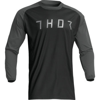 Thor | Terrain | Adult MX Jersey | Black/Charcoal | XL