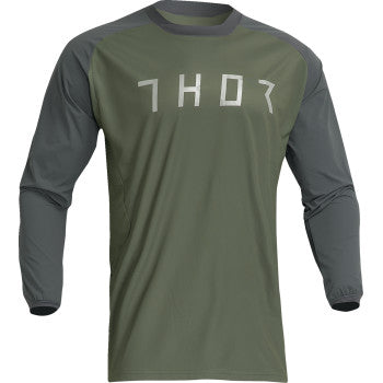 Thor | Terrain | Adult MX Jersey | Army/Charcoal | XL