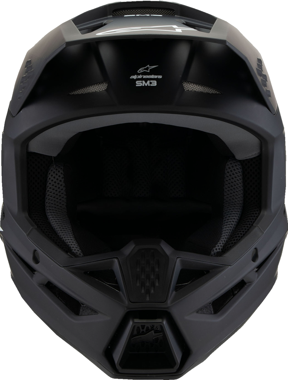 Youth - Alpinestars SM3 Solid Helmet - Matte Black