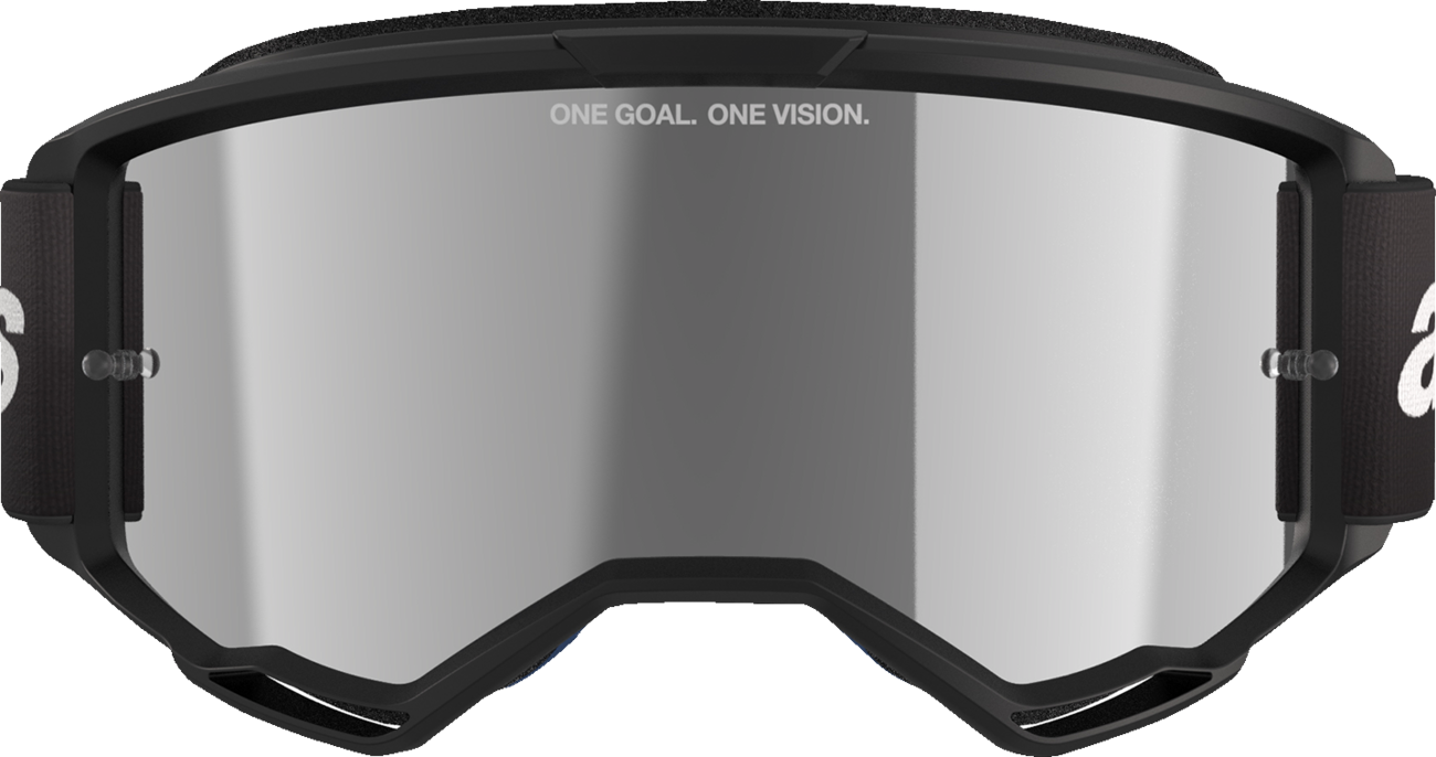 Alpinestars Vision 3 Goggle - Wordmark - Black