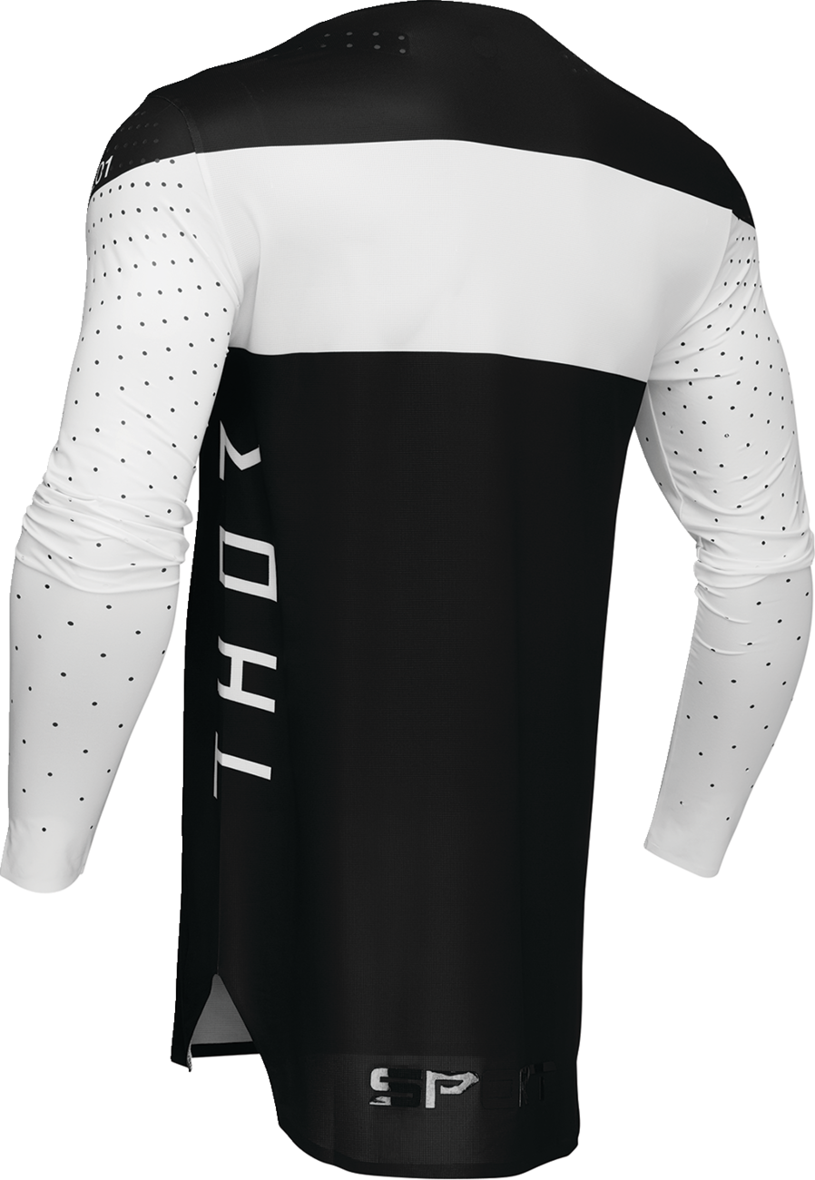 Adult - Thor Sportmode Strike Jersey — White/Black