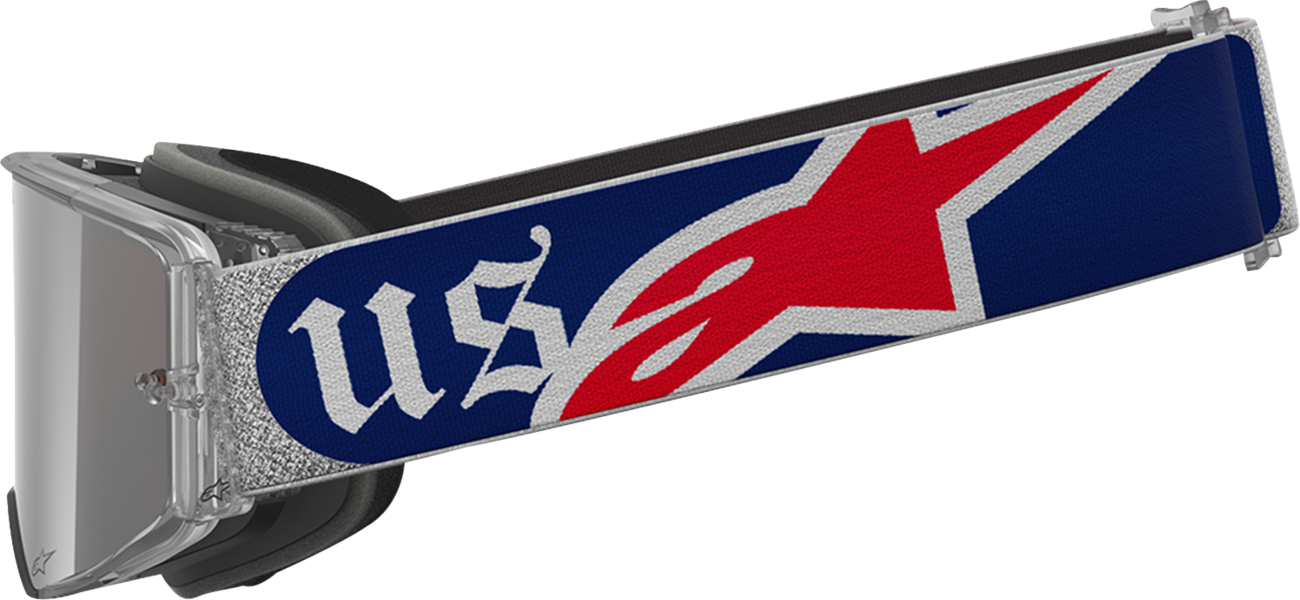 Alpinestars Supertech Goggle - Merica 25 - Red/Blue