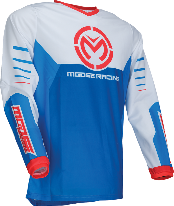 Adult - Moose Qualifier® Jersey - Red/White/Blue