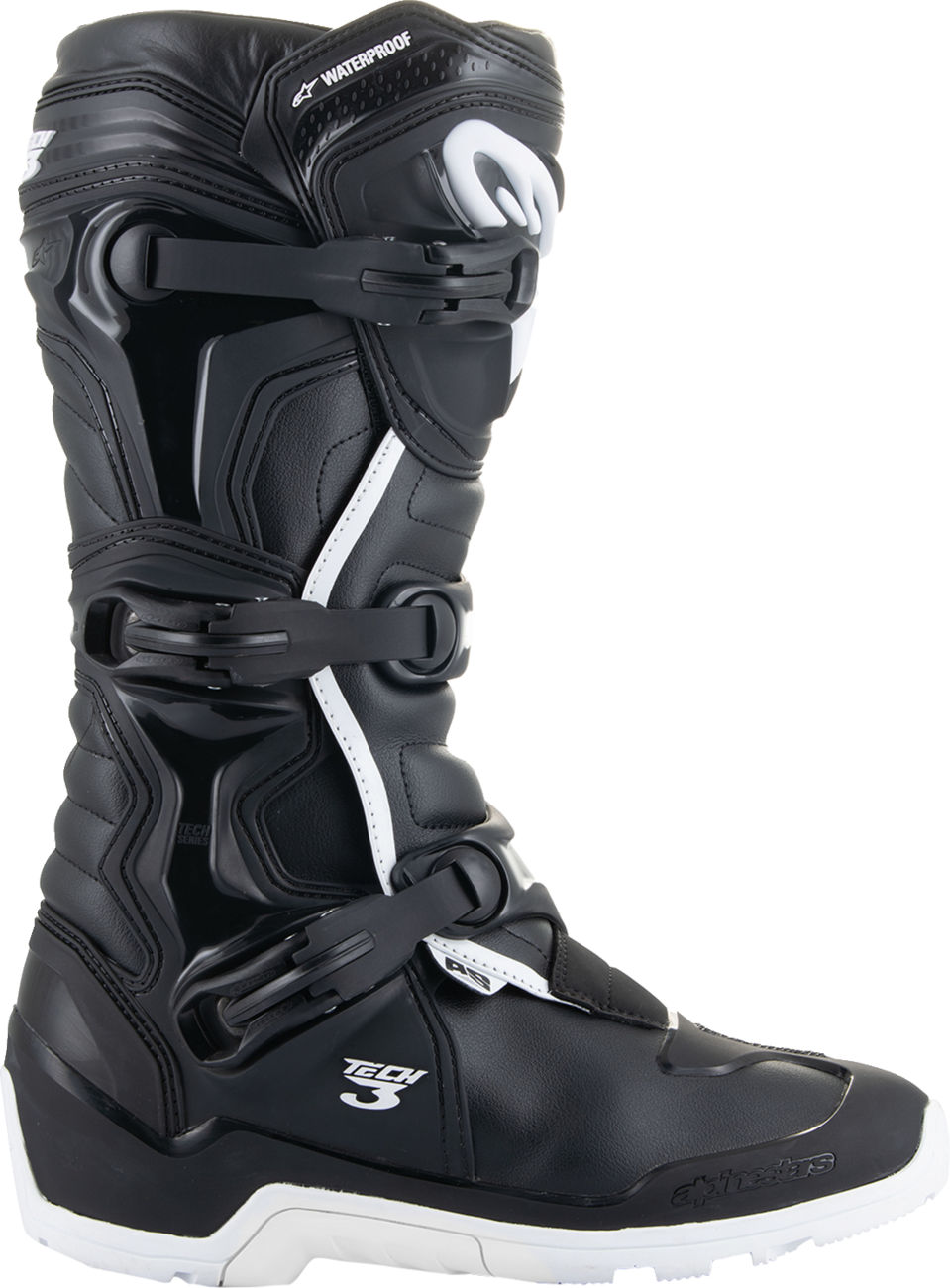 Adult - Alpinestars Tech 3 Enduro Waterproof Boots - Black/White