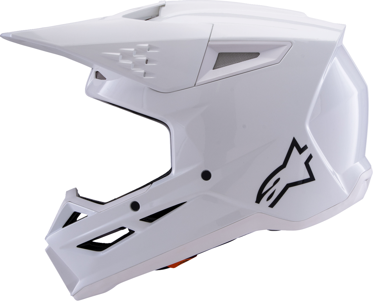 Adult - Alpinestars SM3 Solid Helmet - Gloss White