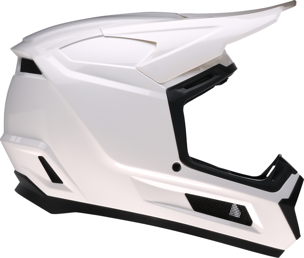 Youth - Z1R Dirt Maxx Solid Helmet - White