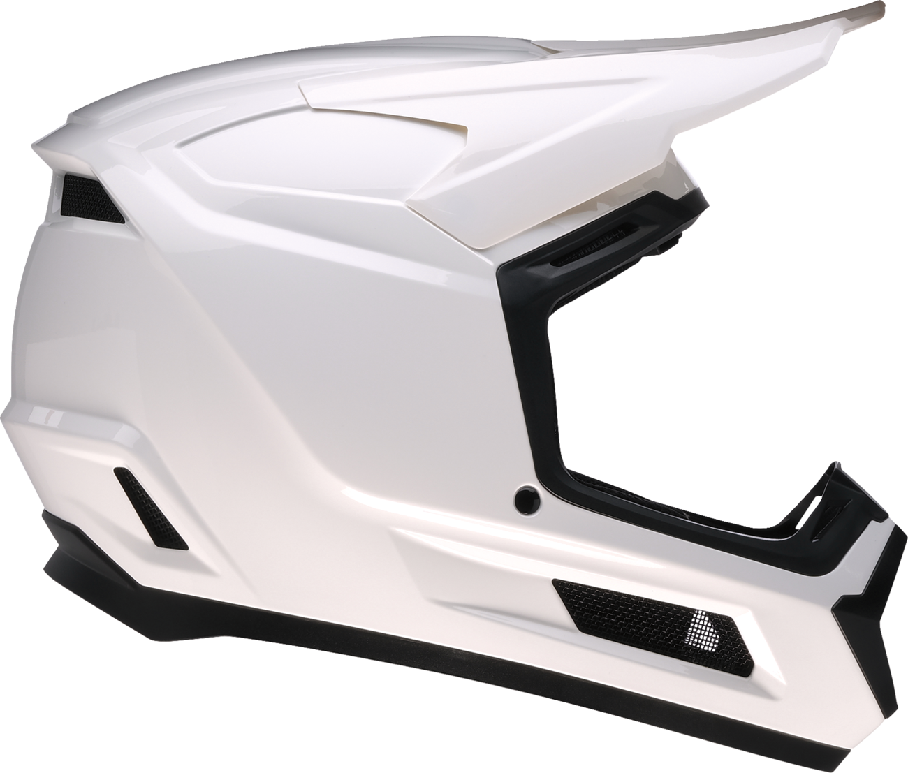 Youth - Z1R Dirt Maxx Solid Helmet - White