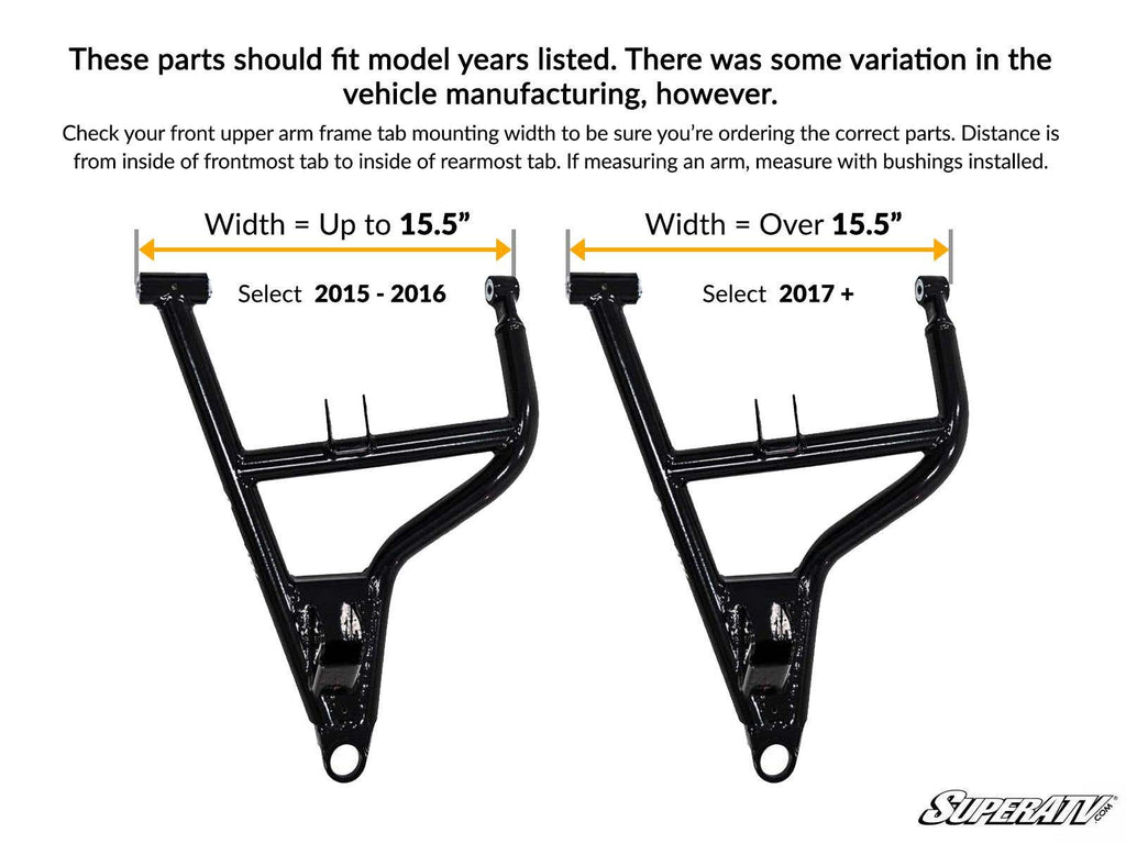 POLARIS RZR 4 900 HIGH-CLEARANCE FRONT A-ARMS