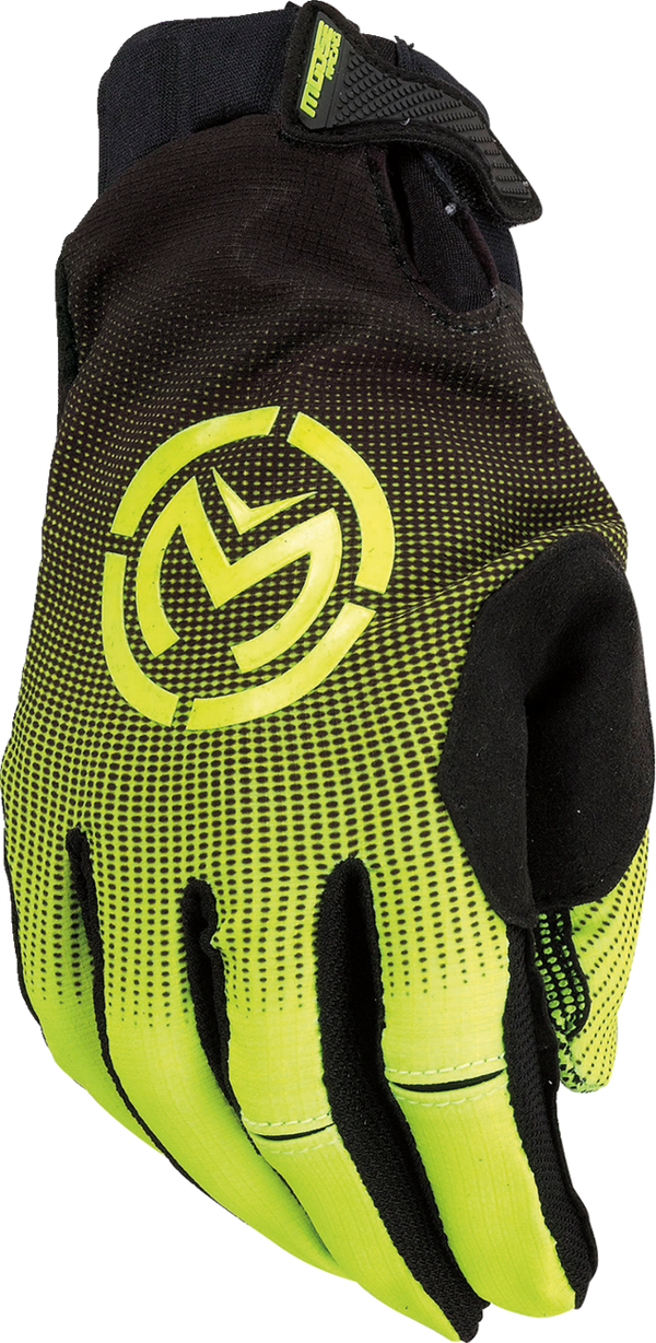 Adult - Moose SX1™ Gloves - Hi-Vis Yellow/Black