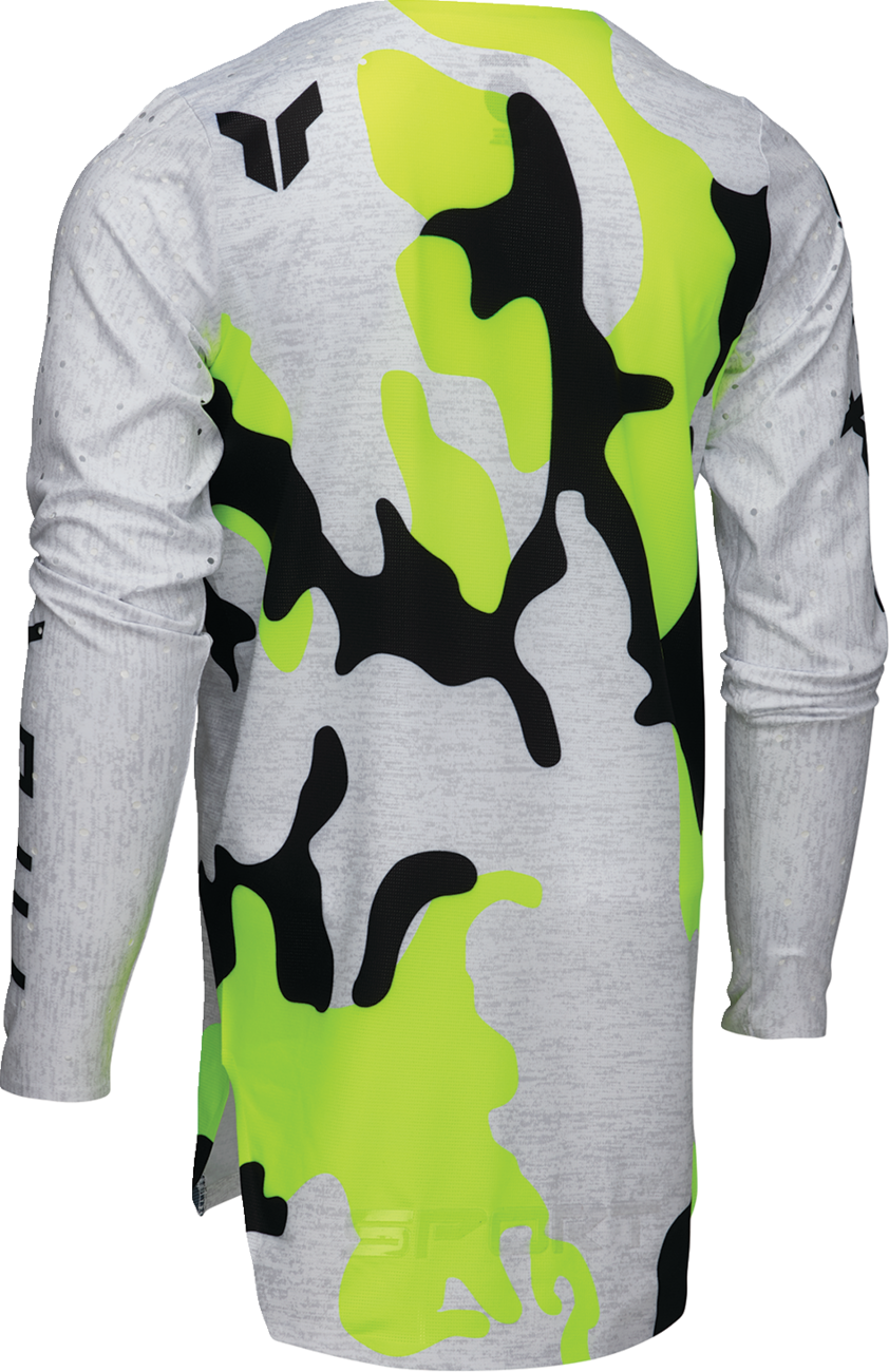 Youth - Thor Sportmode Riot Jersey - White/Acid