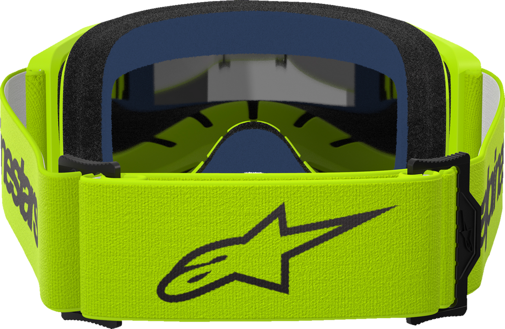 Alpinestars Vision 3 Goggle - Wordmark - Yellow Fluo