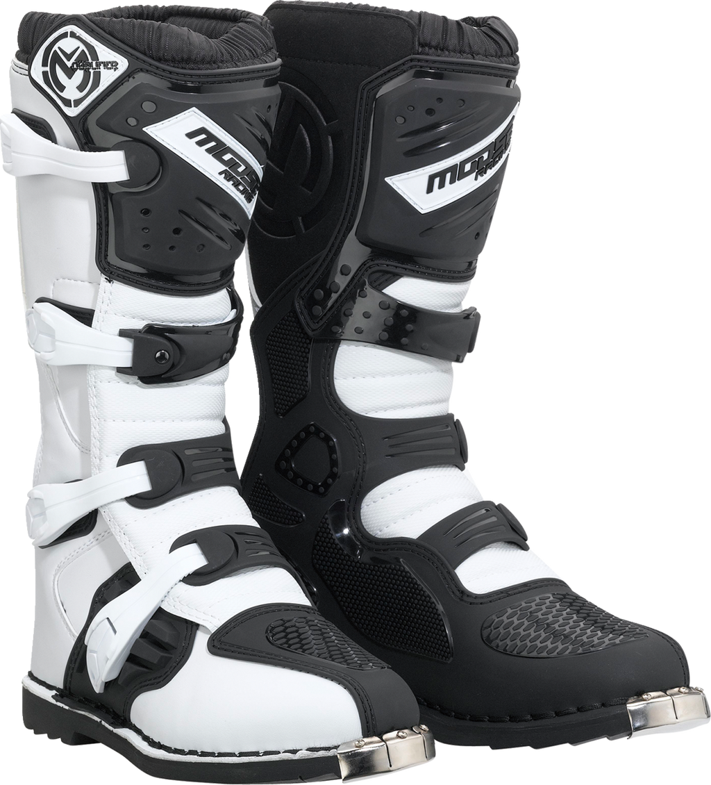 Adult - Moose Qualifier Boots - Black/White