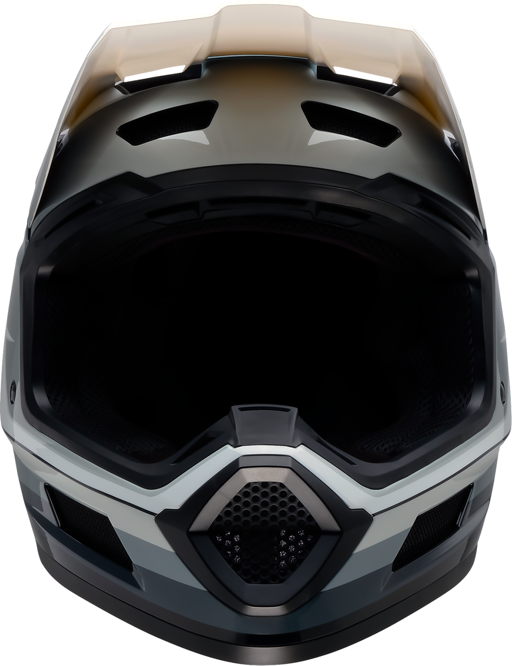 Adult - Z1R Dirt Maxx Vortex Helmet - Black/White/Gray