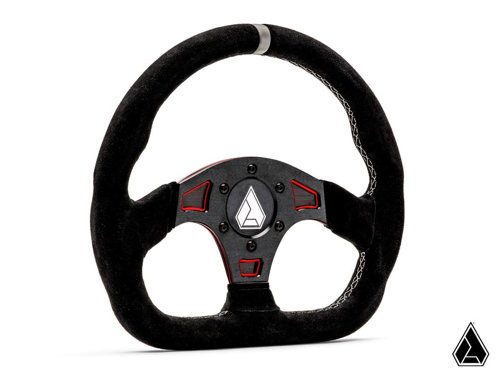 SUEDE BALLISTIC "D" UTV STEERING WHEEL