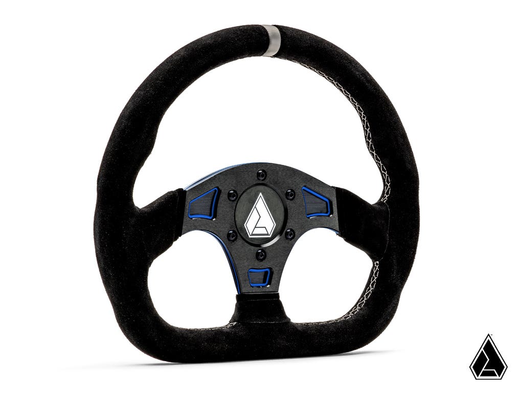 SUEDE BALLISTIC "D" UTV STEERING WHEEL