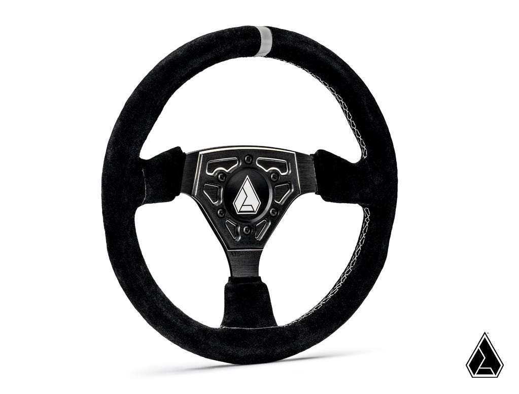 ASSAULT INDUSTRIES UNIVERSAL NAVIGATOR SUEDE UTV STEERING WHEEL