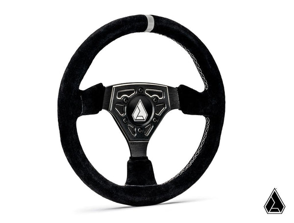 ASSAULT INDUSTRIES UNIVERSAL NAVIGATOR SUEDE UTV STEERING WHEEL