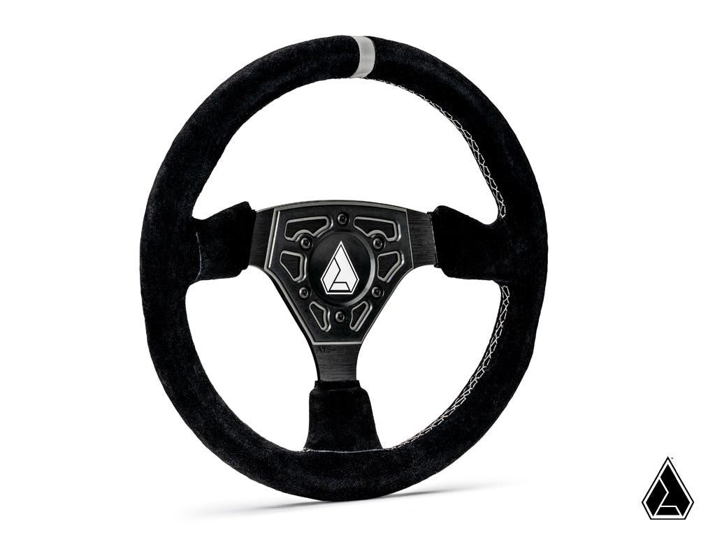 ASSAULT INDUSTRIES UNIVERSAL NAVIGATOR SUEDE UTV STEERING WHEEL