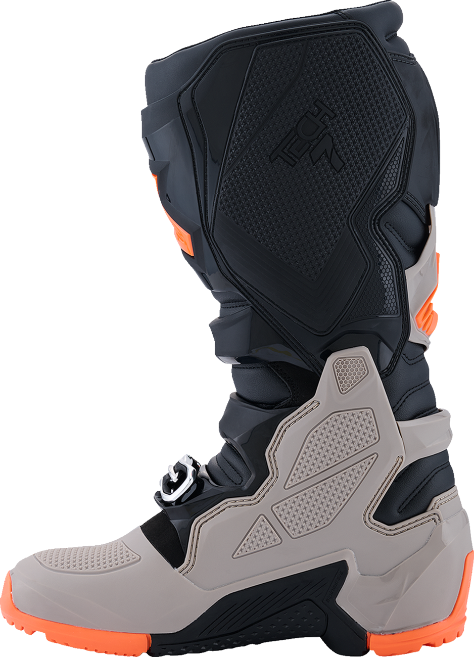 Adult - Alpinestars Tech 7 Enduro Boots - Black/Light Gray/Bright Red