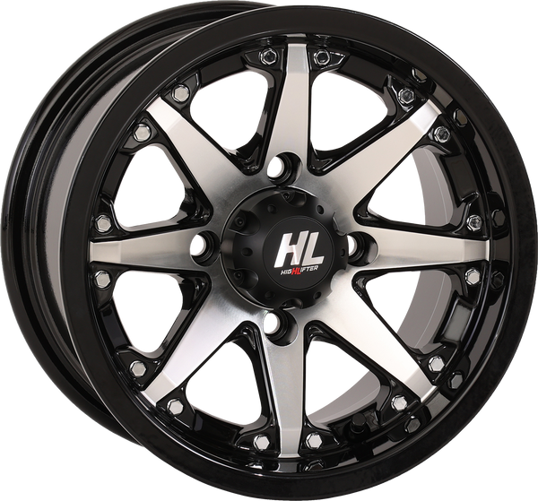 High Lifter HL10 Wheel - Gloss Black w/Machined