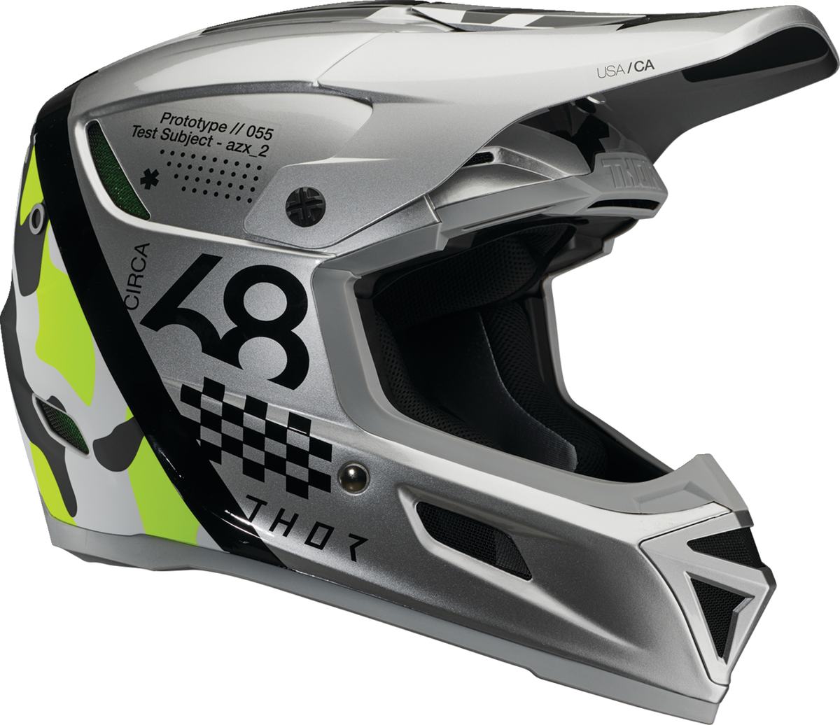 Adult - Thor Reflex Sport Riot MIPS® Helmet - Gray/Acid