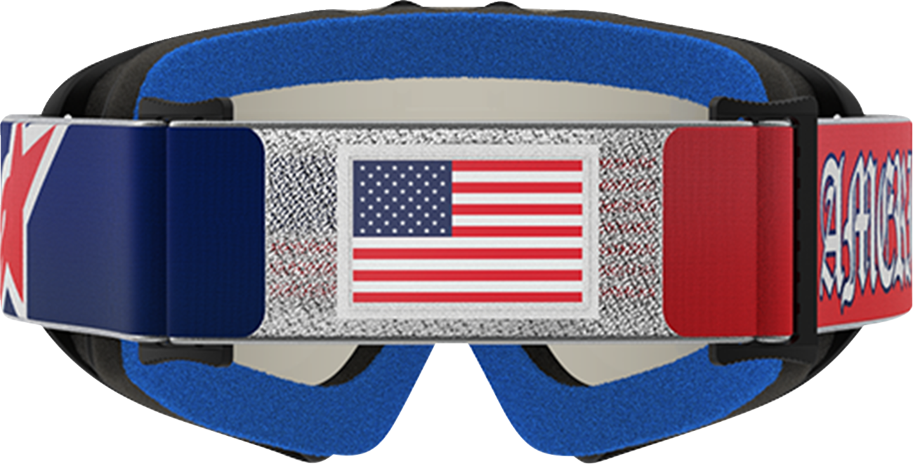 Alpinestars Youth Vision Corp Goggle - Merica 25 - Red/Blue