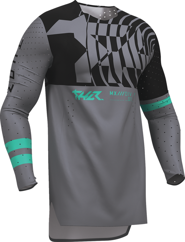 Adult - Thor Sportmode Mind Control Jersey - Charcoal/Black