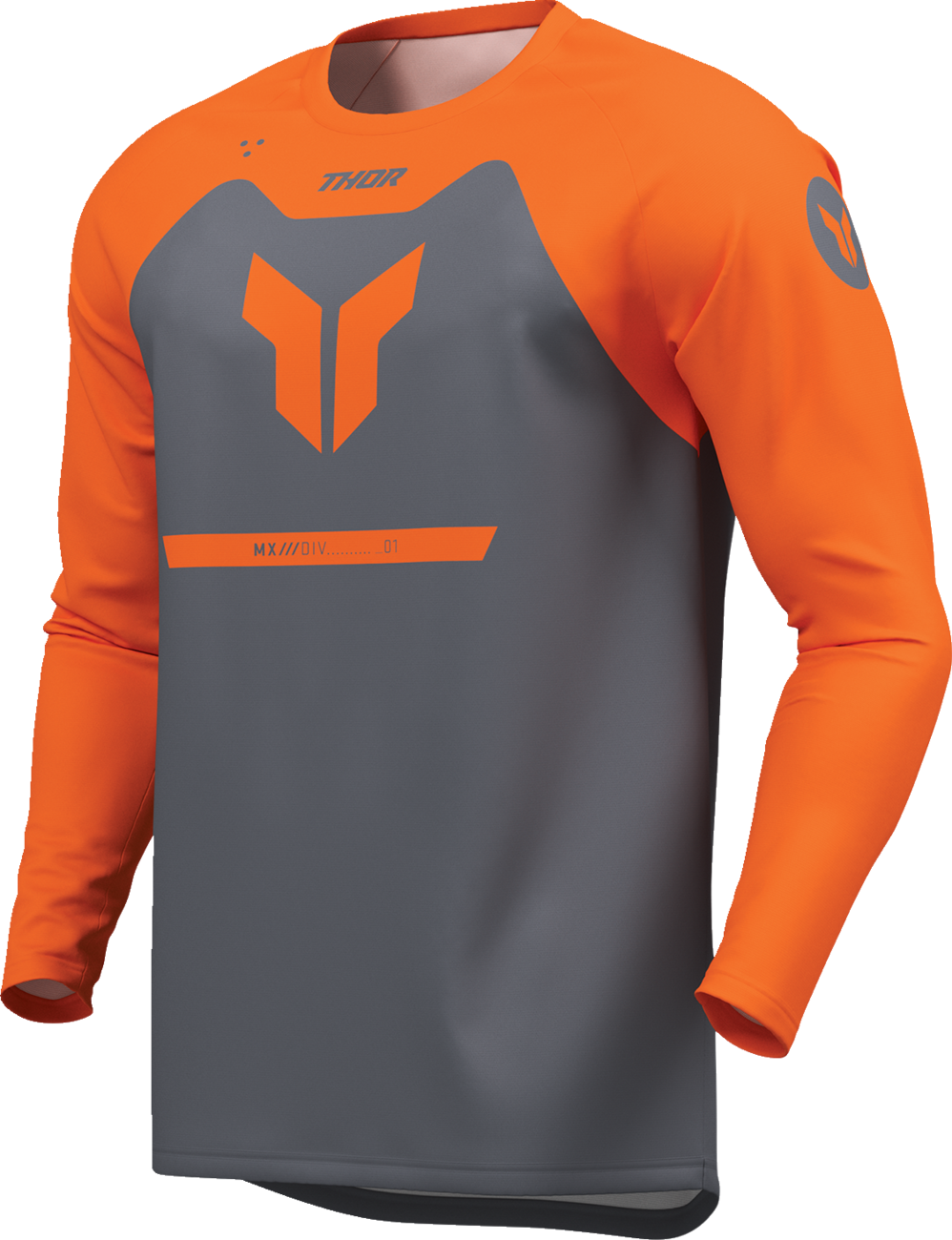 Youth - Thor Ridemode Menace Jersey - Charcoal